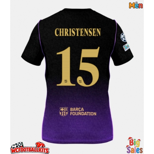 Barcelona Andreas Christensen #15 Replica Away Stadium Shirt 2026-27 Short Sleeve